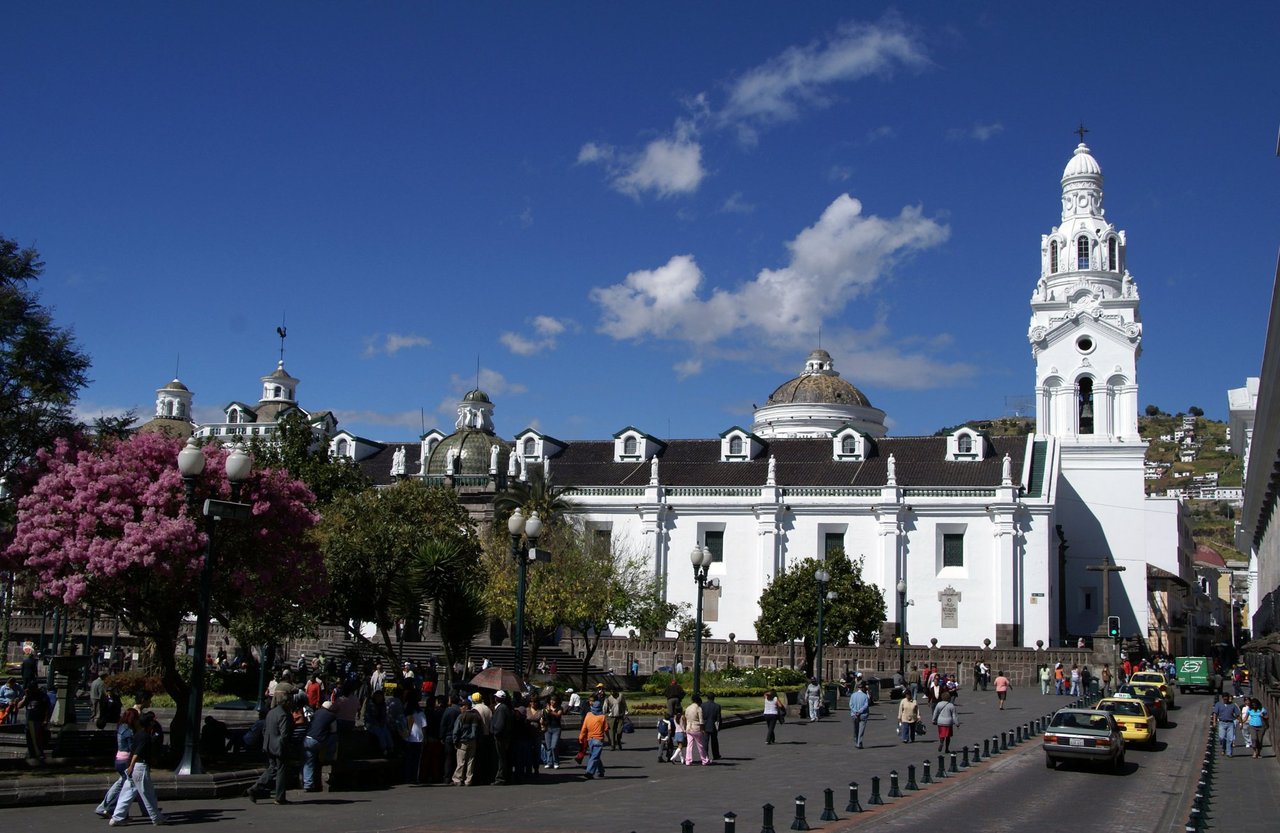 Quito – Plaza Grande and the cathedral