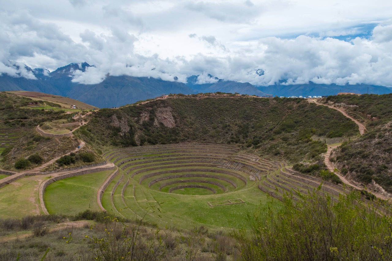 The terraces of Moray