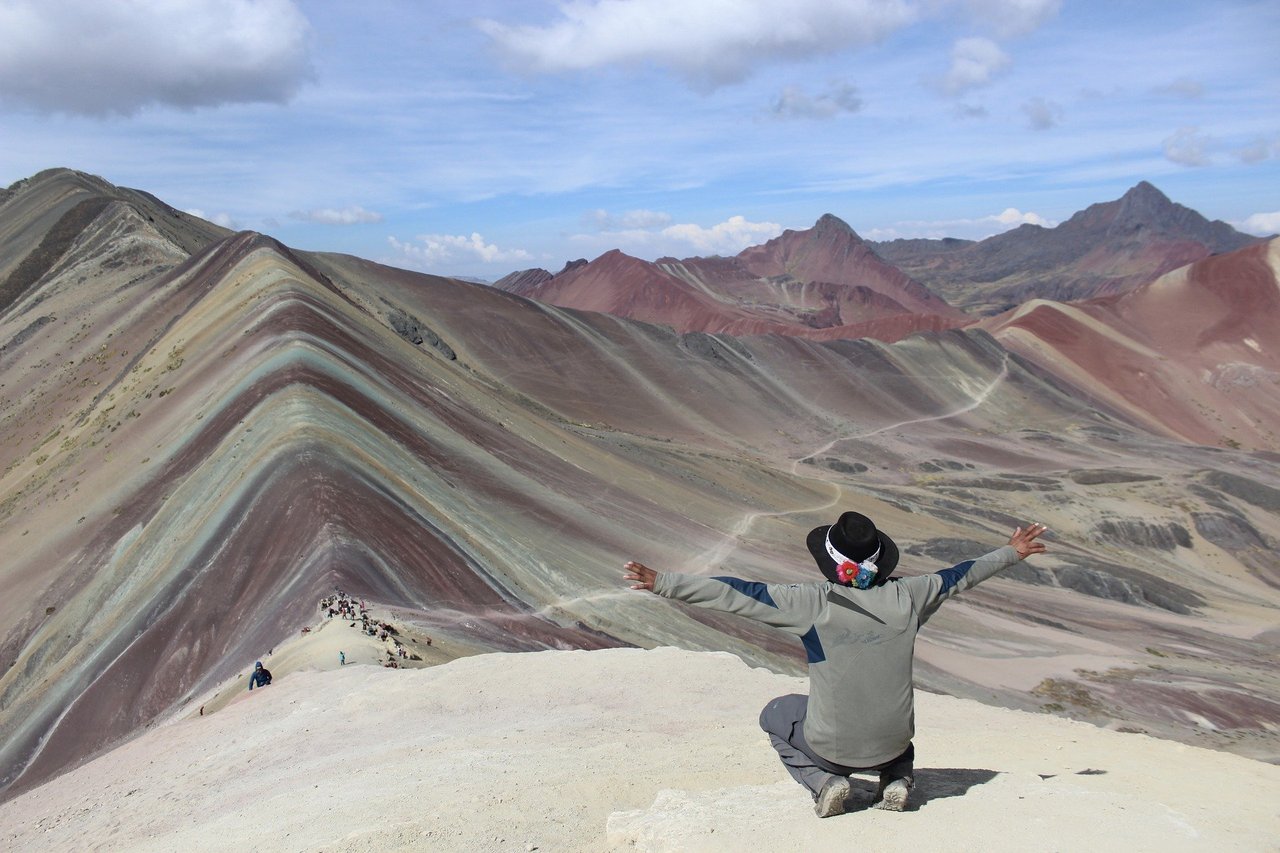 The Vinicunca Rainbow Mountain